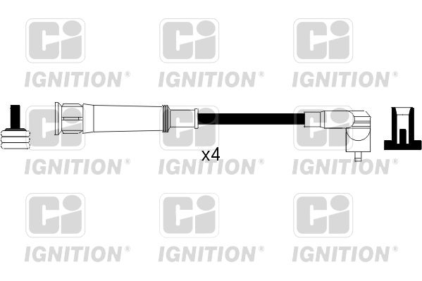 QUINTON HAZELL Комплект проводов зажигания XC1039